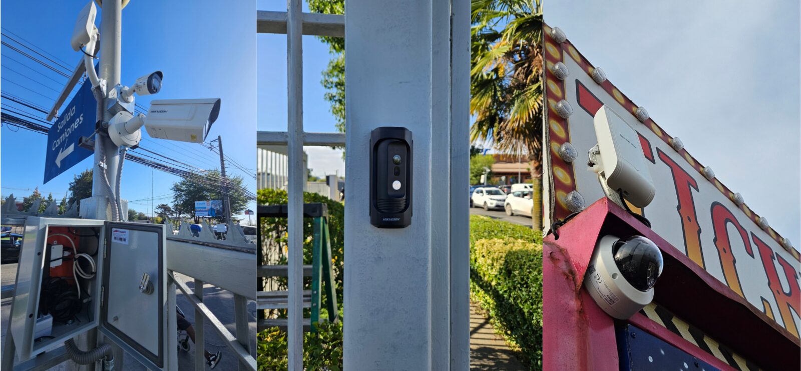 Instalación de cámaras de videovigilancia Hikvision en empresa